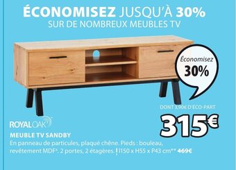 JYSK Meuble Tv Sandby offre