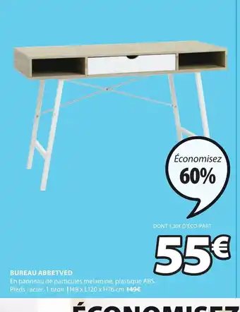 JYSK Bureau abbetved offre