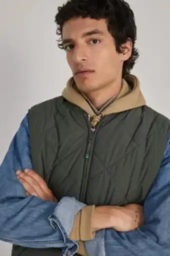 Gilet matelassé col bomber