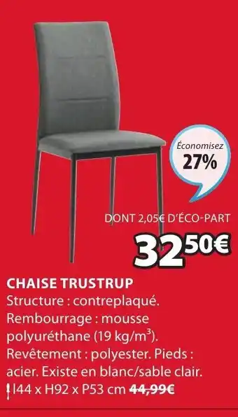 JYSK Chaise trustrup offre