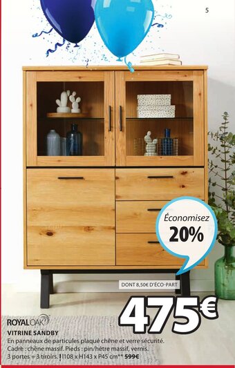 JYSK Vitrine sandby offre