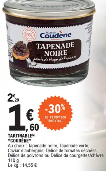 E.Leclerc Tartinable coudène offre