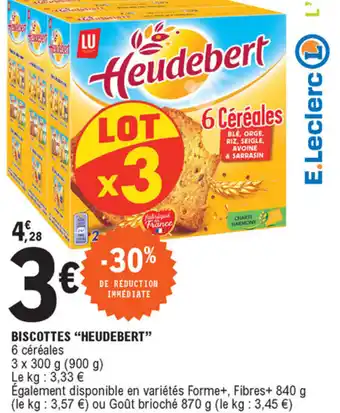 Biscottes heudebert
