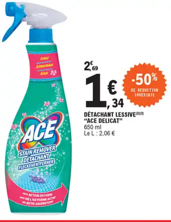E.Leclerc Détachant lessive ace delicat offre