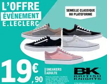 E.Leclerc Sneakers adulte offre