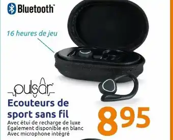 Action Ecouteurs de sport sans fil offre