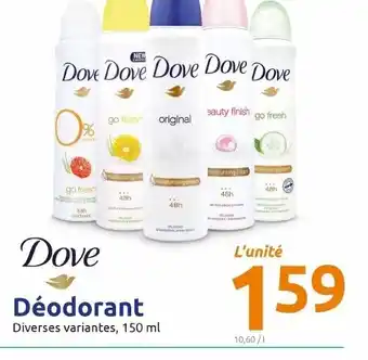 Action Déodorant offre