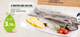 Gel 2000 2 Truites Arc En-Ciel offre