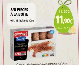 6/8 Piéces A La Boite