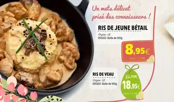 Gel 2000 Ris De Veau offre