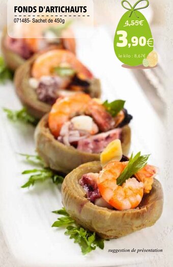 Gel 2000 Fonds D'Artichauts offre