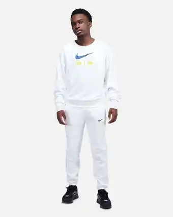 Footkorner Survêtement nike air - blanc/jaune 5 couleurs offre