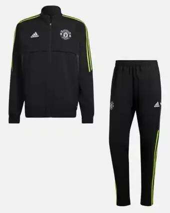 Footkorner Survêtement manchester united 2022/2023 - noir/jaune 1 couleur offre