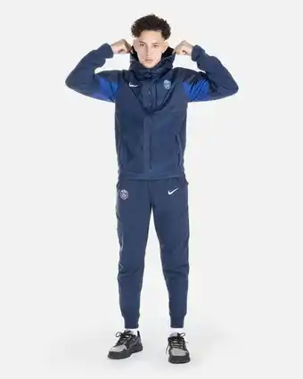 Footkorner Survêtement psg capuche 2022/2023 - bleu 1 couleur offre