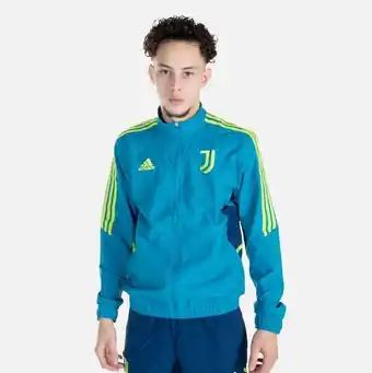 Footkorner Veste de survêtement juventus 2022/2023 - bleu/vert 1 couleur offre