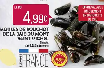 Match Moules de Bouchot de la Baie du Mont Saint Michel offre