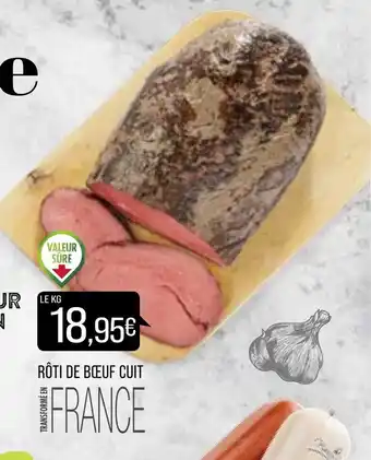 Match Rôti de bœuf Cuit offre