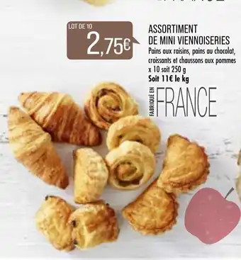 Match Assortiment de Mini Viennoiseries offre