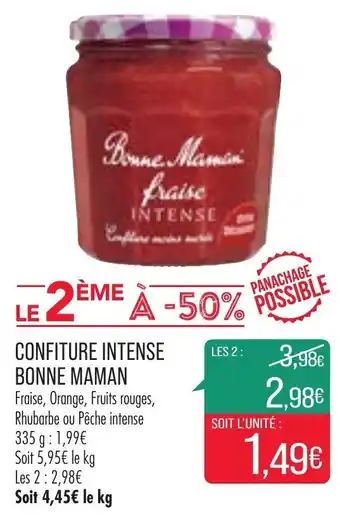 Confiture Intense Bonne Maman