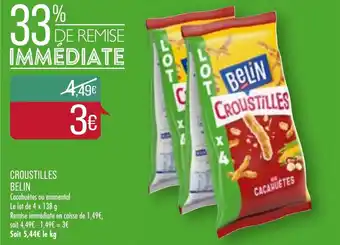 Match Croustilles Belin offre
