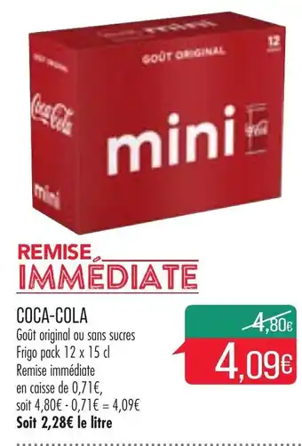 Match Coca-Cola offre