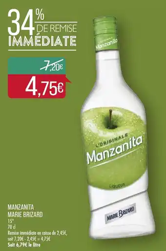 Match Manzanita Marie Brizard offre