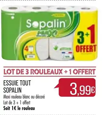 Match Essuie Tout Sopalin offre
