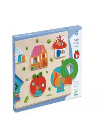 KIABI Puzzle relief coucou house djeco offre