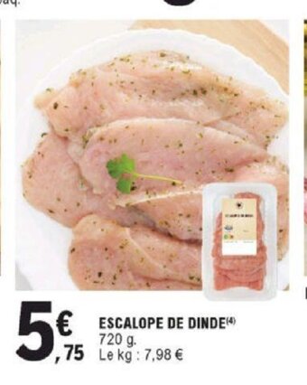 Escalope de Dinde
