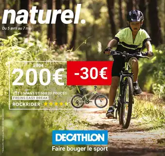 Decathlon Rockrider vtt enfant st 500 20 pouces offre
