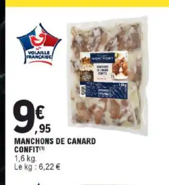 E.Leclerc Manchons de Canard Confit offre