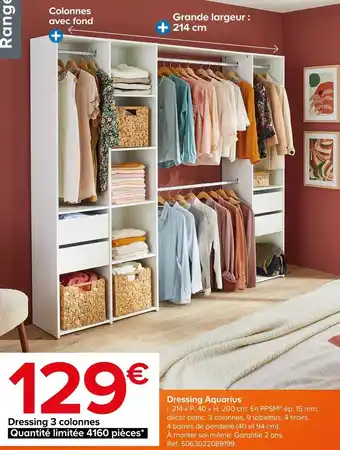Castorama Dressing aquarius offre