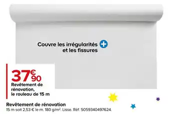 Castorama Revêtement de rénovation offre