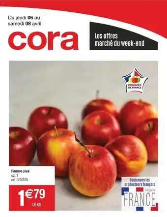 Cora x Carrefour Pomme joya offre