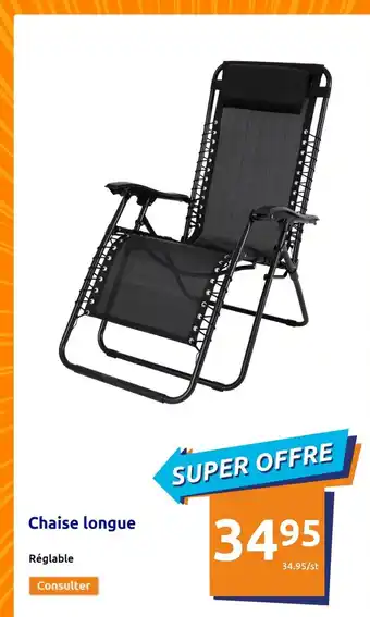 Action Chaise longue offre