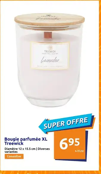 Bougie parfumee XL treewick