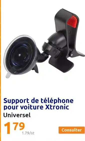 Action Support de telephone pour voiture xtronic offre