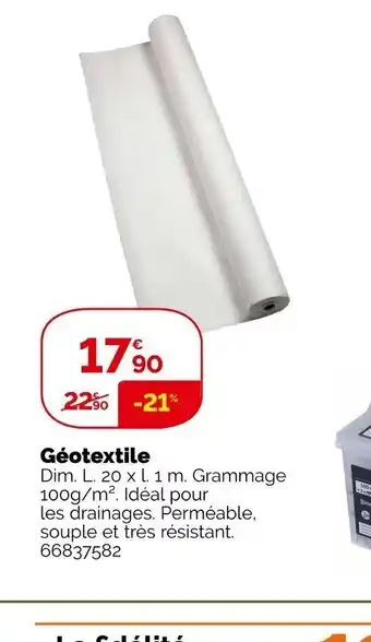 Weldom Geotextile offre