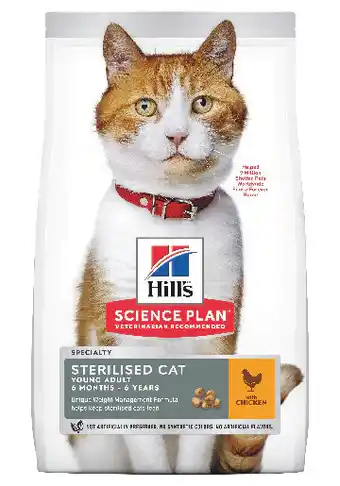 Croquettes chat stérilisé