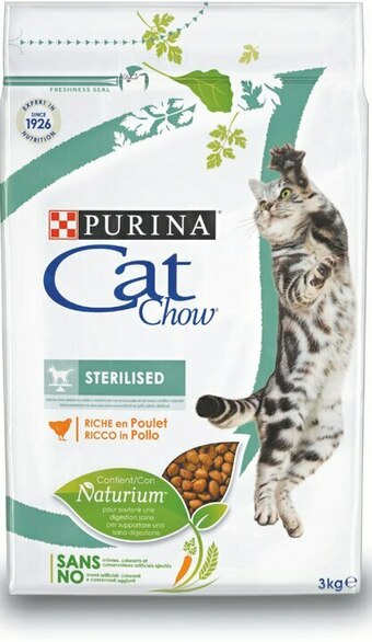 Maxi Zoo Croquettes Catchow chat stérilisé riche en poulet offre