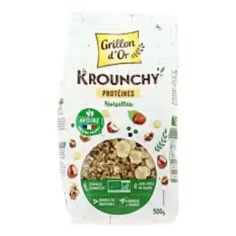 Naturalia Krounchy noisettes 500g bio offre
