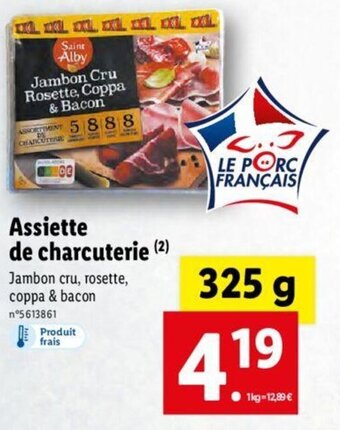 Assiette De Charcuterie