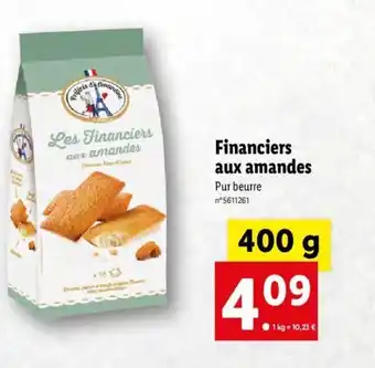 Financiers Aux Amandes