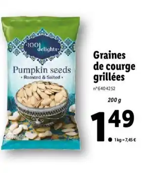 Graines De Courge Grillées