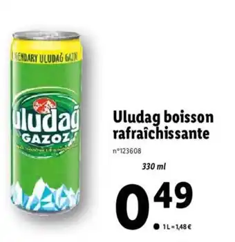 Lidl Uludag Boisson Rafraichissante offre