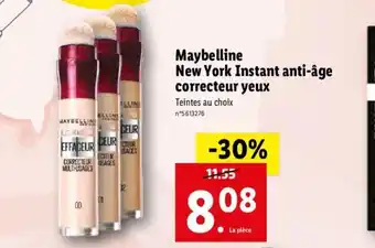 Lidl Maybelline New York Instant Anti-Age Correcteur YEUX offre