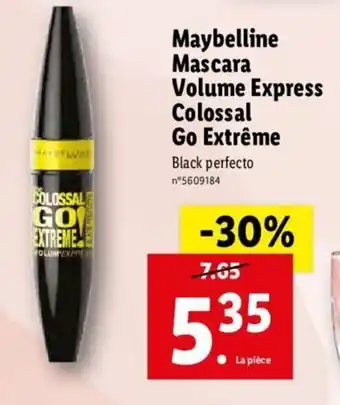 Maybelline Mascara Volume Express Colossal Go Extreme