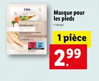 Lidl Masque Pour Les Pieds offre
