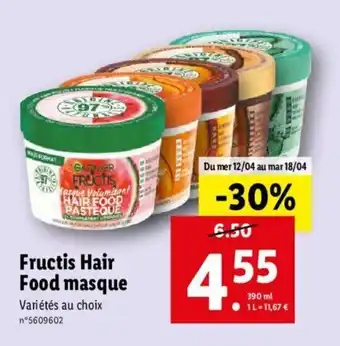 Fructis Hair Food Masque