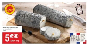 Cora x Carrefour Sainte Maure de Touraine AOP offre